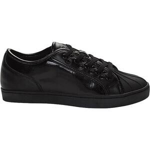 Pastry Unisex Fashion Sneakers – Glossy, Paris Praline Style, Black Size 7